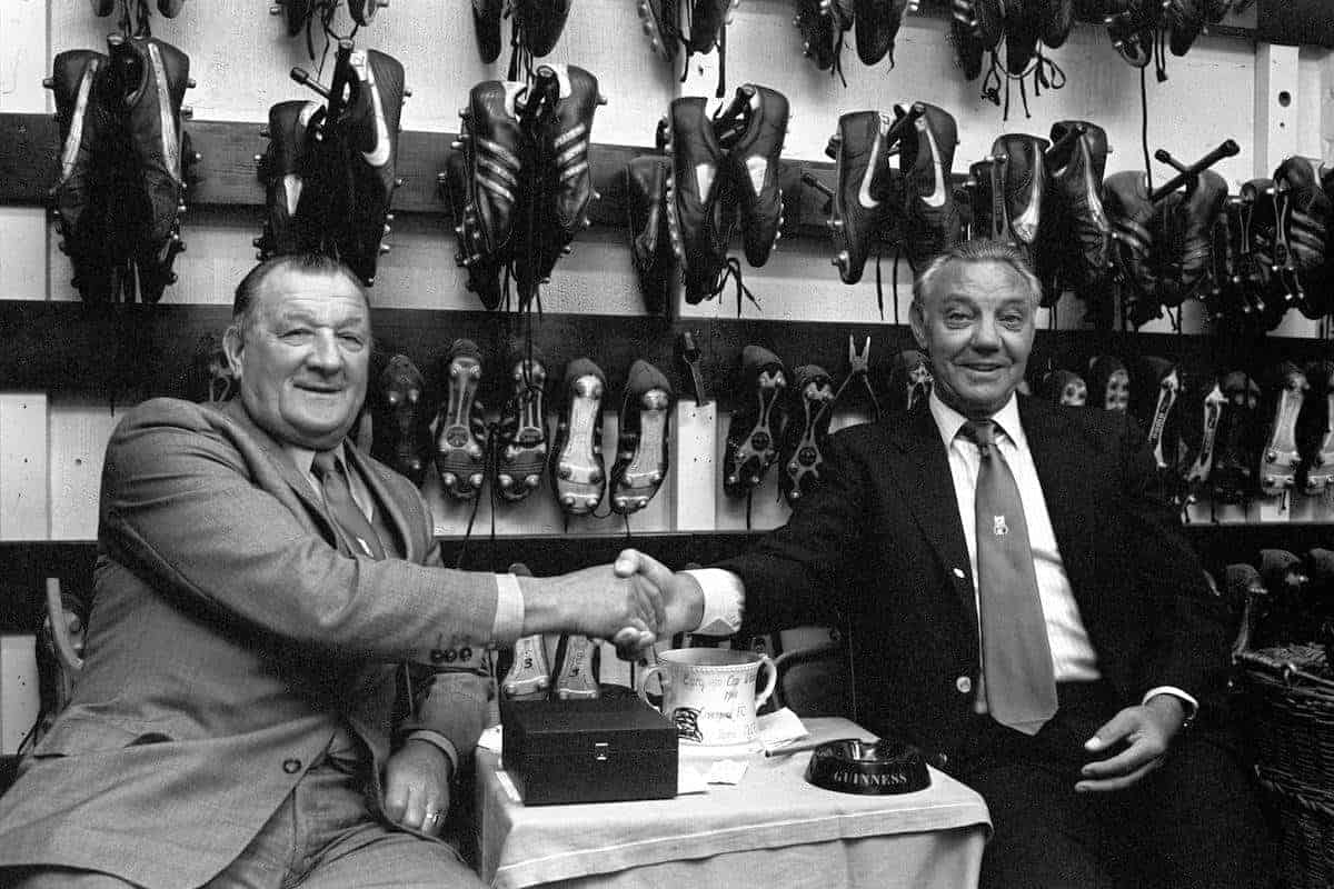 Căn phòng boot room huyền thoại của Liverpool.