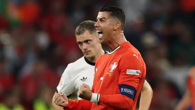 Ảnh minh họa cho bài viết về Chấm điểm Bồ Đào Nha 2-1 Đức: Mendes rực sáng; Ronaldo phá kỷ lục ghi bàn