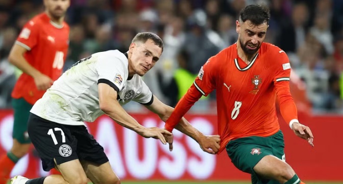 Florian Wirtz tỏa sáng dù Đức thua Bồ Đào Nha
