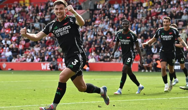 Tierney để lại dấu ấn khá rõ nét trong hành trình của mình tại Arsenal.