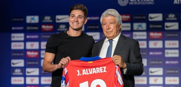 Atletico có câu trả lời cho Liverpool vụ Julian Alvarez