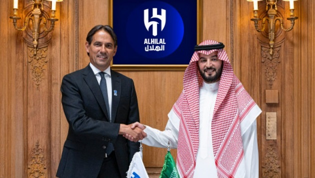 CHÍNH THỨC: Al Hilal công bố Simone Inzaghi
