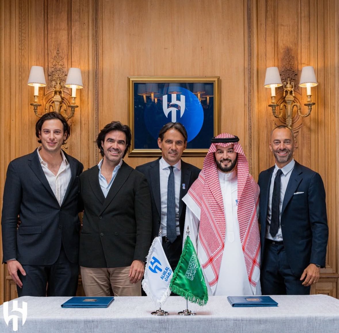 Simone Inzaghi chính thức dẫn dắt Al-Hilal.