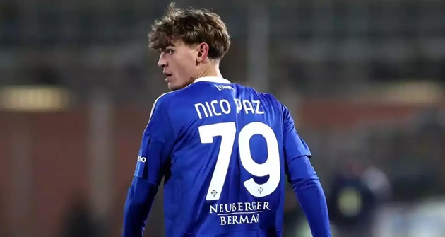 Real Madrid chưa vội với trường hợp của Nico Paz.