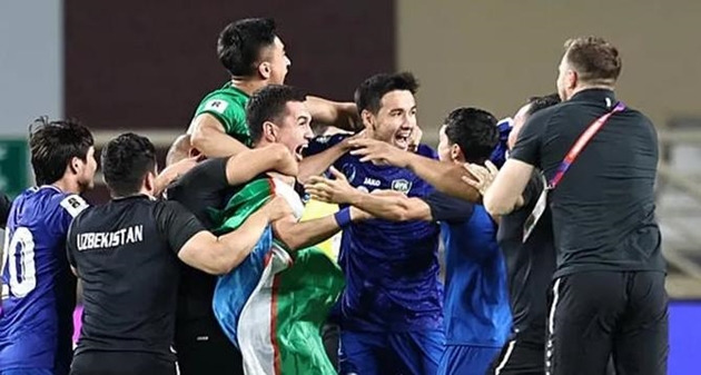 Uzbekistan cũng đã làm nên kỳ tích.