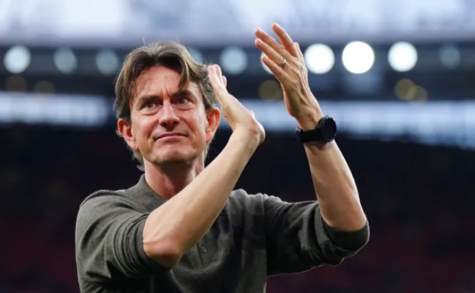 Thomas Frank để lại ấn tượng ở Brentford.