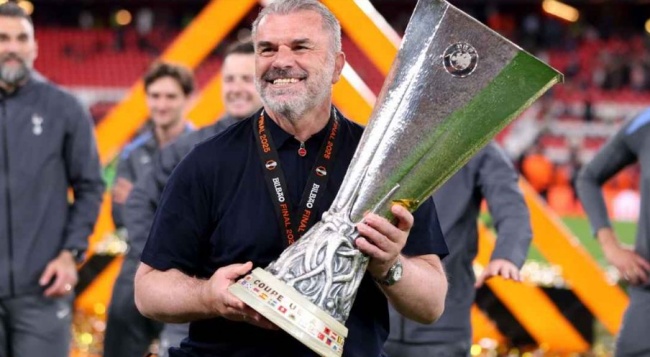 Ảnh minh họa cho bài viết về Tottenham phải trả cái giá quá đắt cho Postecoglou để vô địch Europa League?