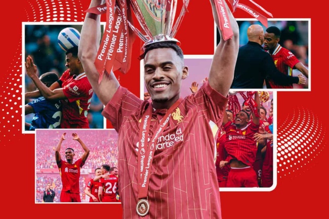 Slot phát hiện 'báu vật' Gravenberch trong mùa giải thăng hoa của Liverpool
