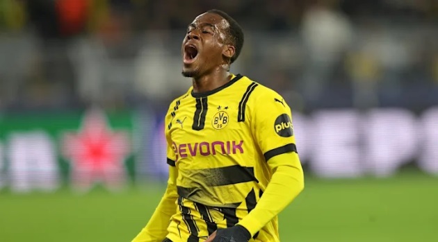 Jamie Gittens và hồi chuông cảnh báo cho Dortmund