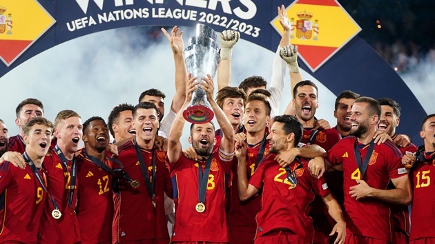 ĐT Tây Ban Nha đăng quang ở mùa giải 2023.