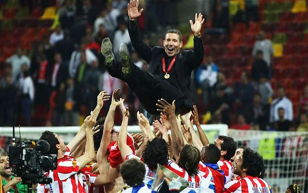 Simone là biểu tượng của Atletico Madrid.