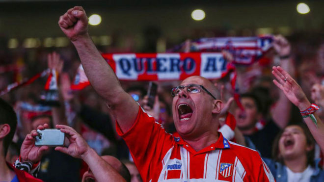Atletico luôn có những cổ động viên nhiệt nhất.