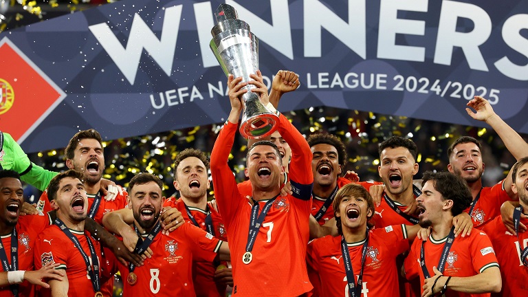 Bruno Fernandes đã chơi trọn 120 phút khi Bồ Đào Nha lên ngôi vô địch.