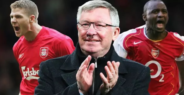 Sir Alex khẳng định Gerrard có tầm ảnh hưởng hơn Vieira