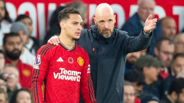 Ảnh minh họa cho bài viết về Ten Hag nào muốn mang Antony về MU?