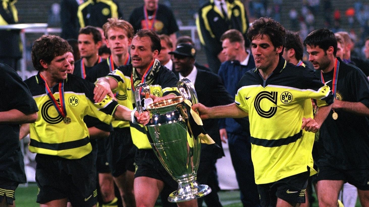 Dortmund từng lên ngôi vô địch UCL mùa giải 96/97