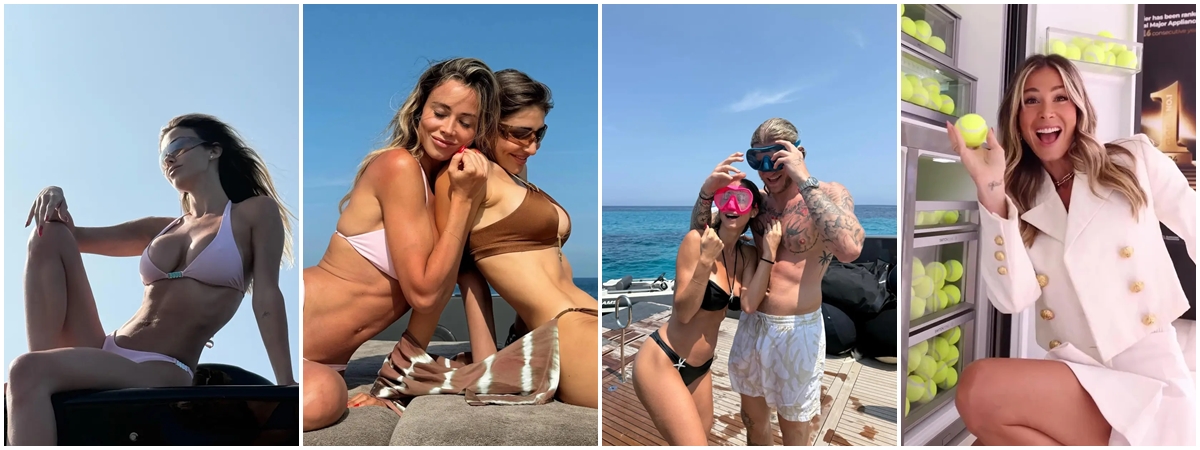 Nàng Diletta Leotta khoa dáng quyến rũ với bikini "bốc lửa".