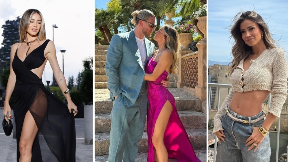 Nữ MC Diletta Leotta thư giãn, nóng bỏng bên chồng Karius