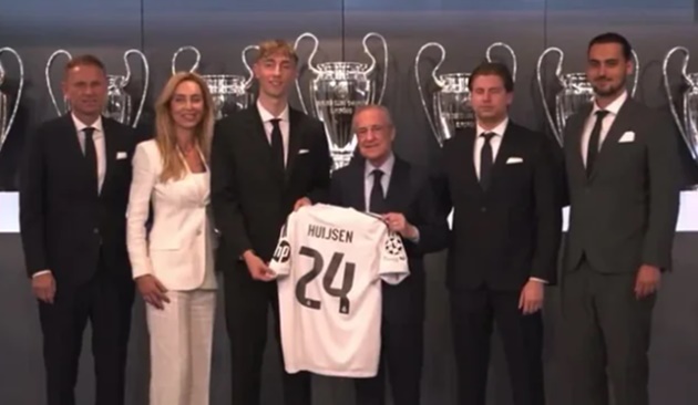 Dean Huijsen chính thức ra mắt Real Madrid