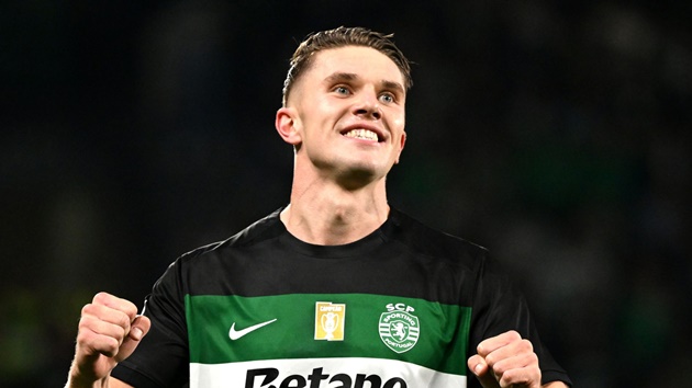 Tiền đạo Thụy Điển lọt vào tầm ngắm của Man Utd