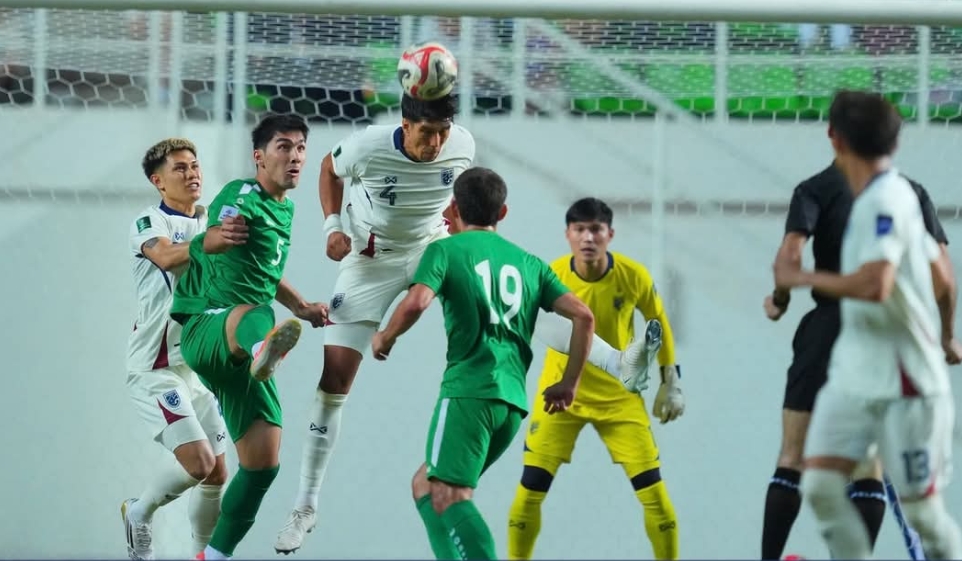 Thủng lưới 3 bàn, Thái Lan bất ngờ bại trận trước Turkmenistan