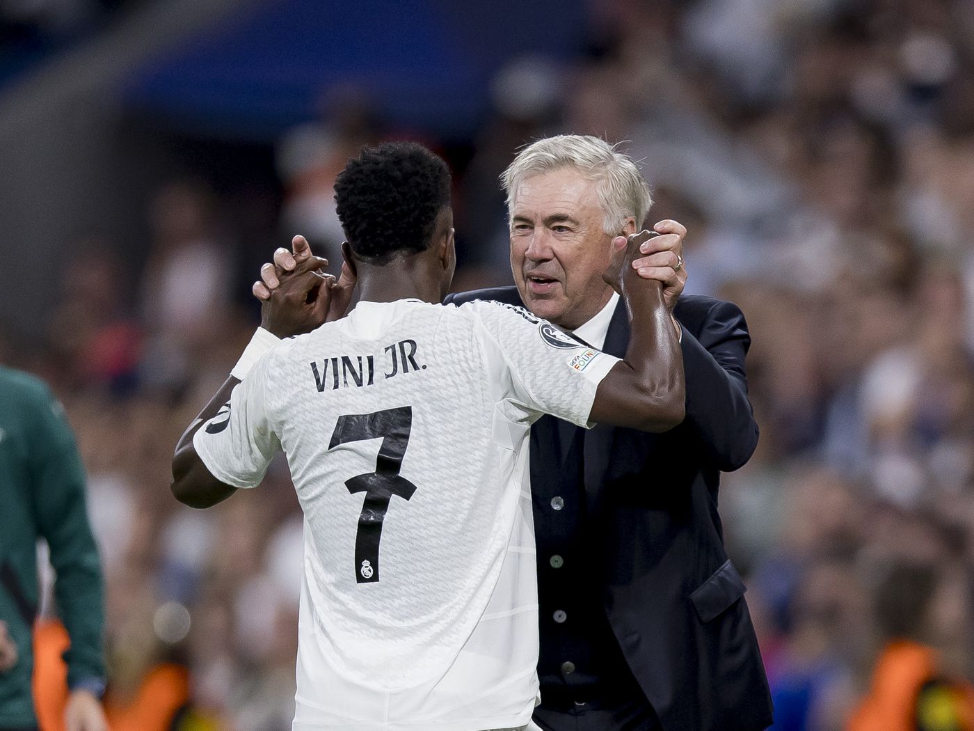 Ancelotti và Vinicius đã gắn bó mật thiết ở Real.