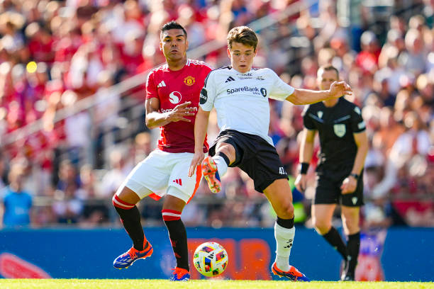 Sverre Nypan từng chạm trán Man United.