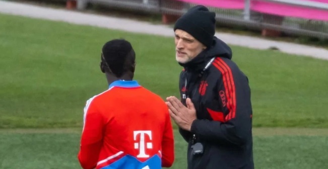 Tuchel không hài lòng với Mane khi còn dẫn dắt Bayern.