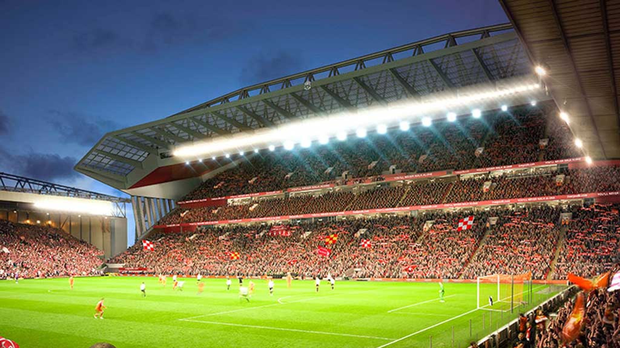 Anfield là một trong những SVĐ có chiều dài lịch sử lâu đời