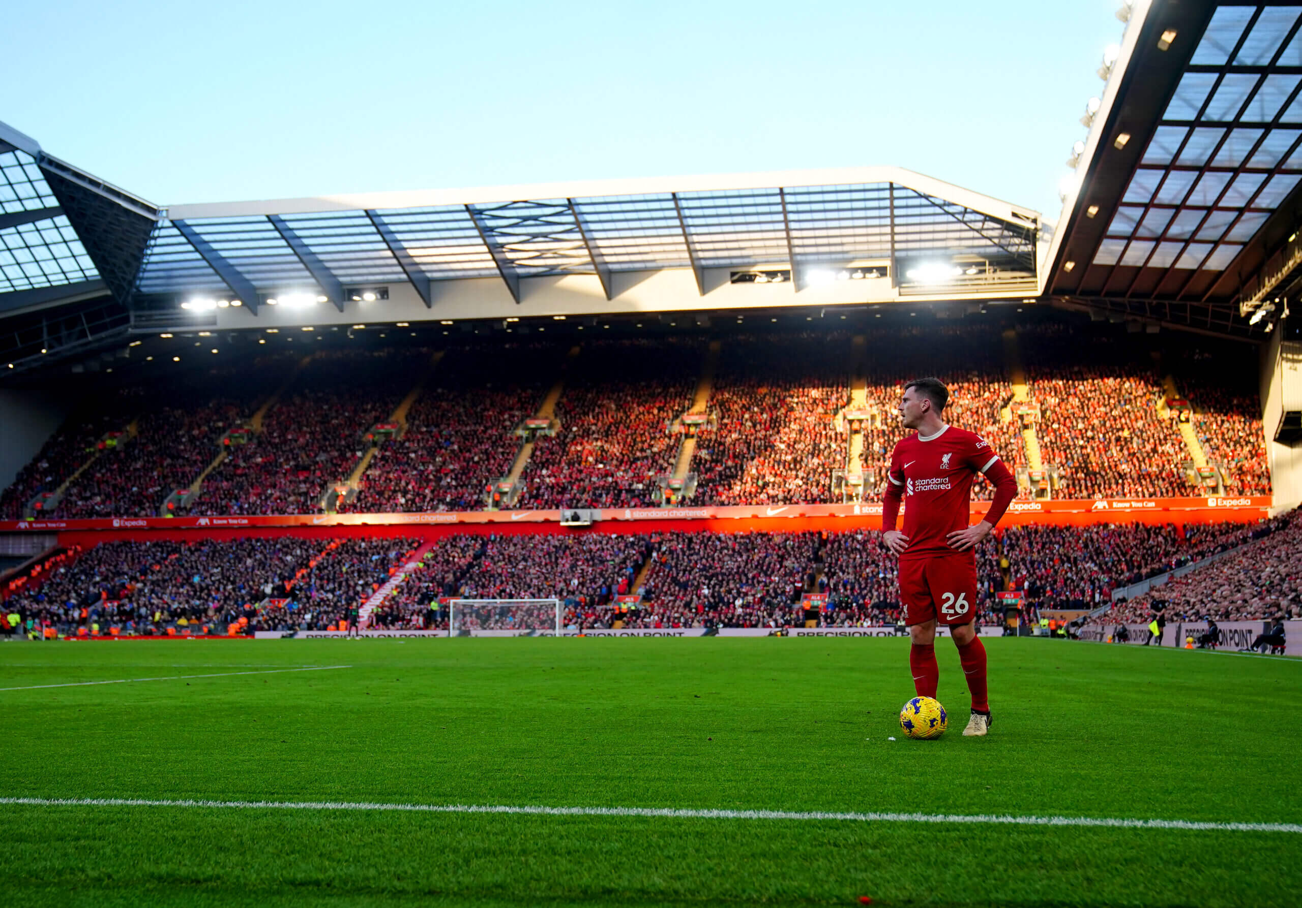 Anfield là điểm tựa của Liverpool trong những cuộc đua vô địch