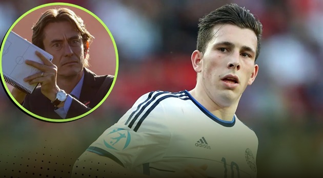 Frank từng dẫn dắt Pierre-Emile Hojbjerg.