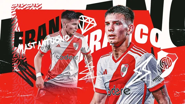 Từ River Plate đến Real Madrid: Franco Mastantuono và hành trình vươn tầm châu Âu