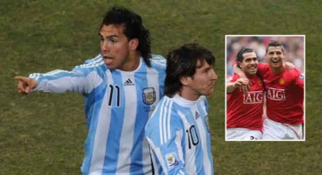 Tevez bất ngờ gạch tên Messi, Ronaldo khi nhắc tới đồng đội số một
