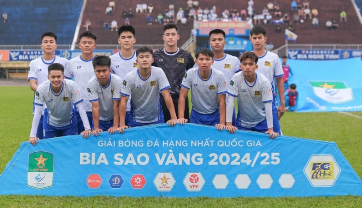 Huế chính thức xuống hạng sau 12 năm thi đấu ở giải hạng Nhất