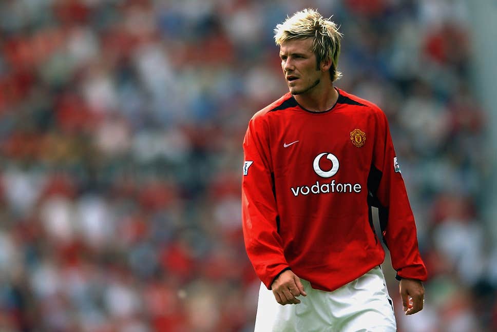 Beckham nổi tiếng là huyền thoại số 7 của Man Utd và đội tuyển Anh