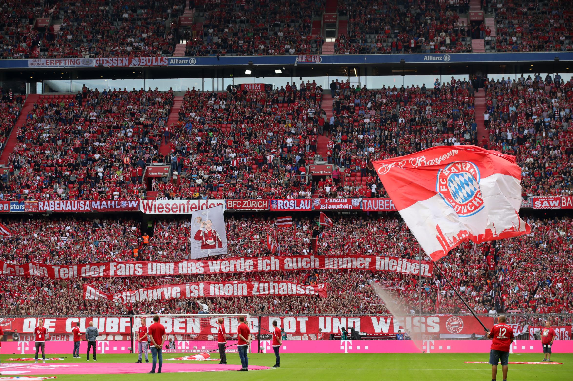 Allianz Arena luôn là chứng nhân của những khoảnh khắc lịch sử.