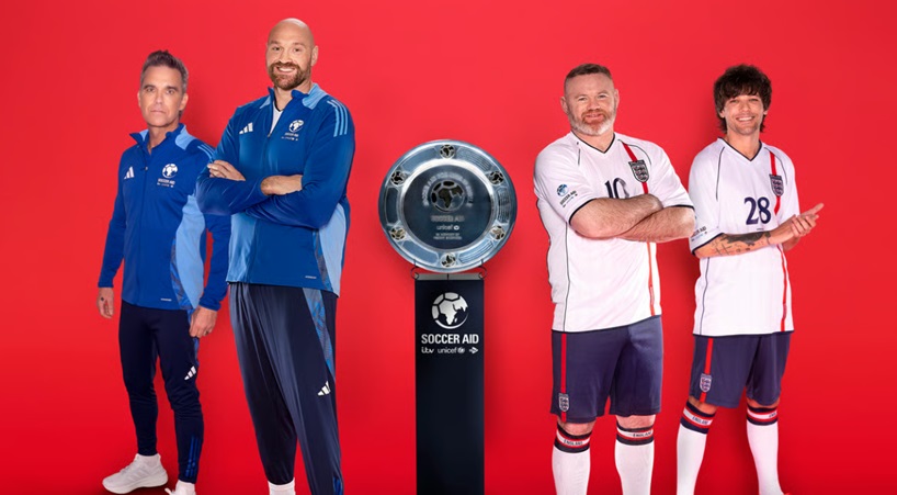 Iain Stirling tiết lộ những món quà độc đáo dành cho các cầu thủ tham gia Soccer Aid