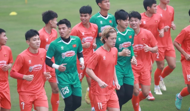 U23 Việt Nam hội quân, HLV Kim lần đầu trực tiếp chỉ đạo