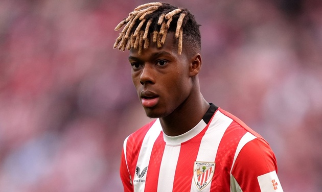 Barca ráo riết theo đuổi Nico Williams