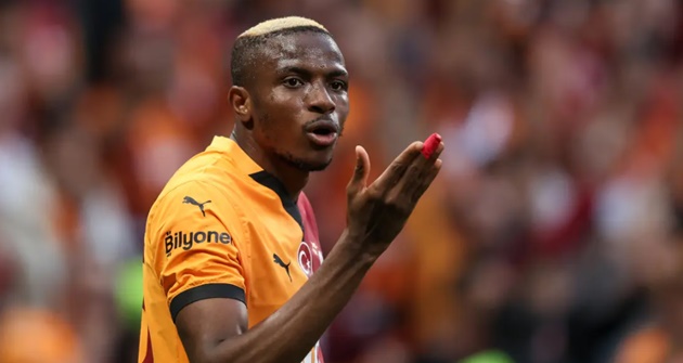 Osimhen tỏa sáng ở Galatasaray.