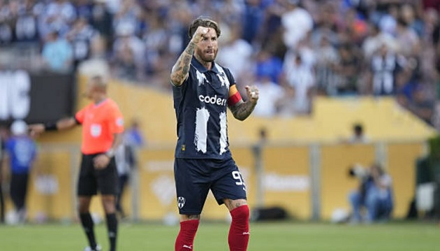 Ramos đánh đầu dũng mãnh, Monterrey cầm hòa Inter Milan ngày ra quân