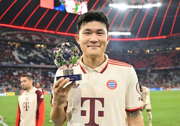 Min-jae có nhiều trận đấu xuất sắc cho Bayern.
