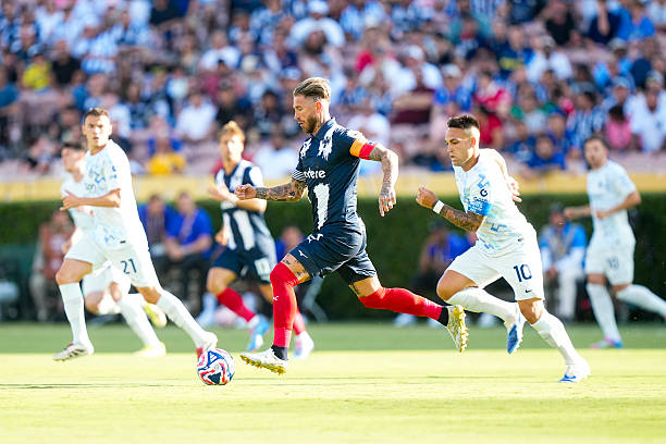 Ảnh minh họa cho bài viết về 3 điều rút ra sau trận Monterey 1-1 Inter: Bản lĩnh Ramos; Khởi đầu của Chivu