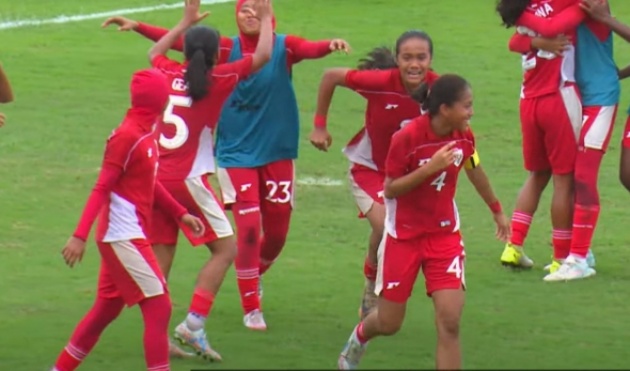 Thắng luân lưu nghẹt thở, U19 nữ Indonesia giành hạng 3 Đông Nam Á