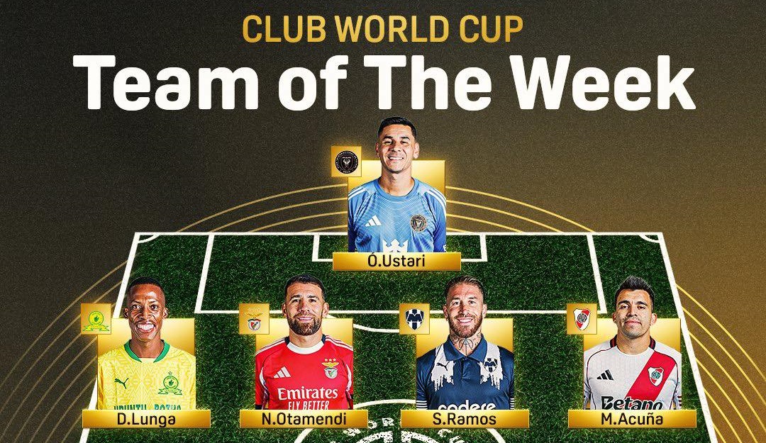 Đội hình xuất sắc nhất vòng 1 FIFA Club World Cup: Cặp trung vệ kỳ cựu; 1 sao Chelsea