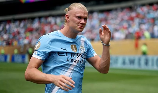 Haaland được nhắm tới là thủ quân chính thức dài hạn tại Man City