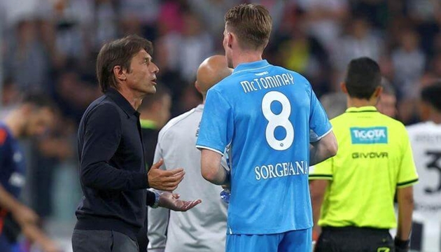 Antonio Conte không nghĩ MU bán Scott McTominay cho Napoli.