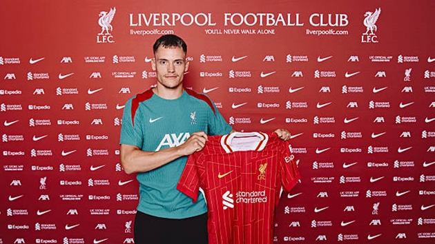 Florian Wirtz đã chính thức cập bến Liverpool.