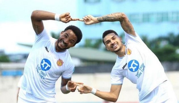 Hendrio và Xuân Son có sự ăn ý đáng nể.