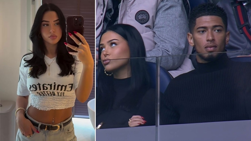 Bạn gái Jude Bellingham “gây sốt” với áo crop top Real Madrid độ chế tại Club World Cup